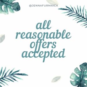 all reasonable offers accepted!